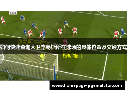 如何快速查询大卫路易斯所在球场的具体位置及交通方式