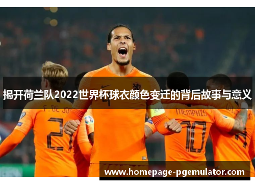 揭开荷兰队2022世界杯球衣颜色变迁的背后故事与意义 揭开荷兰队2022世界杯球衣颜色变迁的背后故事与意义
