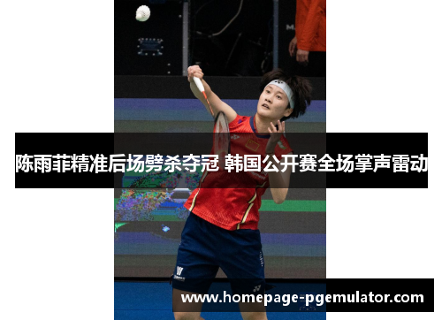 陈雨菲精准后场劈杀夺冠 韩国公开赛全场掌声雷动 陈雨菲精准后场劈杀夺冠 韩国公开赛全场掌声雷动